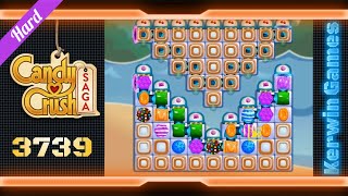 Candy Crush Saga Level 3739  Hard Level [upl. by Arba]