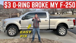 My F250 Platinum BROKE Because A 3 Part FAILED [upl. by Ferrigno]