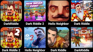 Dark Riddle  Dark Riddle Classic  Dark Riddle 3  Hello Neighbor 3  Hello Neighbor MOD [upl. by Sonafets]