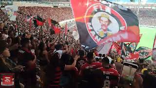 Torcida do Flamengo contra o Nova Iguaçu  Flamengo campeão Carioca 2024 [upl. by Jill]