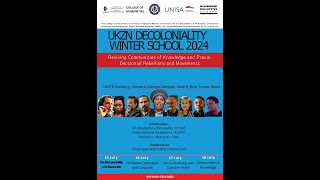 UKZN Decoloniality Winter 2024 [upl. by Anahsak]