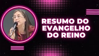 Resumo do Evangelho do Reino 👑❤️ [upl. by Eynenihc556]