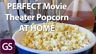 THE BEST Movie Theater Popcorn At Home [upl. by Aiek]