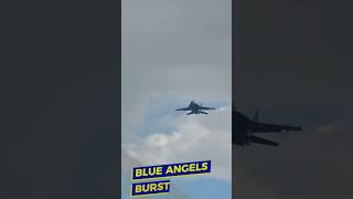 Pikes Peak Regional Airshow 2024  Blue Angels Burst [upl. by Salaidh958]