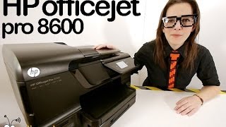 HP Officejet Pro 8600 review Videorama [upl. by Anitsirhk]