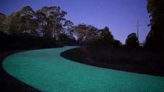 Gosford Glow Path Timelapse [upl. by Shirline880]