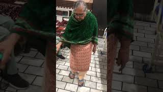 Partial Weight bearing with Stick youtube souravjoshivlogs backpainrelief youtubeshorts [upl. by Derrek]