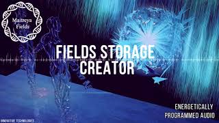 Fields Storage Creator  Energetically Programmed Audio  Maitreya Reiki™ [upl. by Jillene928]