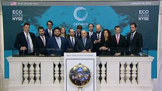 Okeanis Eco Tankers NYSE ECO Rings The Opening Bell® [upl. by Liew]