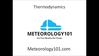 Weather Analysis amp Forecasting Thermodynamics [upl. by Nessej]