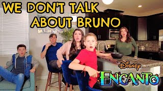 FAMILY SINGS “We Dont Talk About Bruno”  From Disney’s Encanto Cover by SharpeFamilySingers✨ [upl. by Narah]