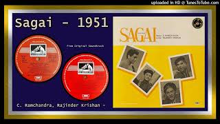 Qismat Ka Lokha Ho  Lata Mangeshkar amp Chorus  Rajinder Krishan  C Ramchandra – Sagai 1951  Vi [upl. by Noissap]