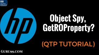 Object Spy  GetROProperty  HP UFT QTP TutoriaL 30 [upl. by Leake]