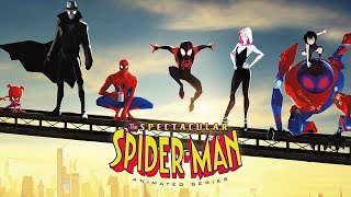 Spectacular SpiderMan Intro But Its SpiderMan Into the SpiderVerse [upl. by Rudie]