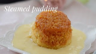 Easy recipe authentic traditional Golden syrup steamed pudding [upl. by Heady]