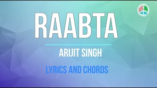 Raabta Lyrics and Chords [upl. by Ahsii115]