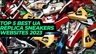 TOP 5 BEST UA REPLICA SNEAKERS WEBSITES 2023 [upl. by Sverre]