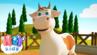 Ineğimiz Lola şarkısı 🐮 Mö mö inek çizgi film  HeyKids  Bebek videoları [upl. by Onitnatsnoc865]