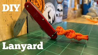 How to Make a Pocket Knife Laynard [upl. by Azar]