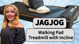 JAGJOG Walking Pad Treadmill with Incline  Affordable Home Fitness [upl. by Naashom]