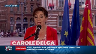 Régionales en Occitanie Carole Delga PS vainqueure avec 5777 des suffrages [upl. by Boeschen]