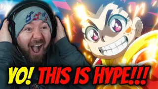 FIRST TIME REACTING TO BEYBLADE ENGLISH INTROS OG Metal Burst  SHOULD I START THIS [upl. by Rosco]