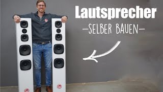 HighEnd Lautsprecher Selbstbau  Da freut sich der Nachbar [upl. by Gayler]