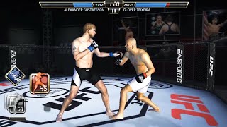 UFC mobile Alexander Gustafsson vs Glover Teixeiraufc ufc4 ufc5 [upl. by Niuq]