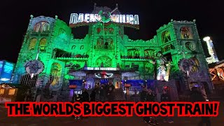 The Worlds BIGGEST Ghost Train Daemonium  Hyde Park Winter Wonderland 2019 [upl. by Prader]