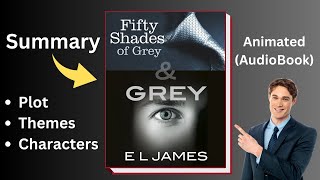 Fifty Shades of Grey by EL James 2011  Summary amp Explanation Animated Audiobook [upl. by Ilesara944]