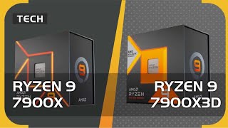 Ryzen 9 7900X vs 7900X3D  Qual è il Migliore  Benchmark Rendering e Gaming [upl. by Esinaej]