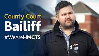 We are HMCTS  County Court Bailiff [upl. by Anaizit827]