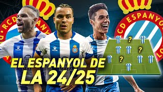 RECONSTRUIMOS el RCD ESPANYOL PARA LA TEMPORADA 2425 vuelta a PRIMERA DIVISIÓN [upl. by Bright]