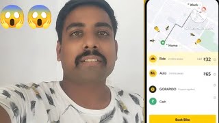 Rapido Bike Book Kaise Kare  How bike ride on Rapido App  Taxi Booking [upl. by Nickelsen]