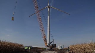 MidAmerican Energy repowering old wind turbines [upl. by Brewer]