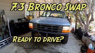 73 Bronco Swap Finishing Touches [upl. by Delorenzo]