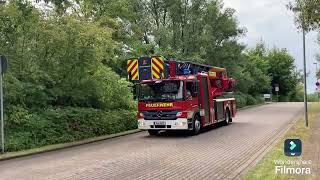 LF 20 und DLK der Feuerwehr Laatzen zur BMA [upl. by Maxfield]