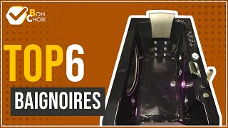 Baignoires  Top 6  BonChoix [upl. by Armahs]