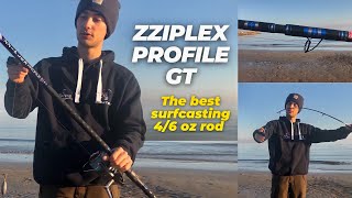 ZZIPLEX PROFILE GT  The best surfcasting rod [upl. by Onimod]