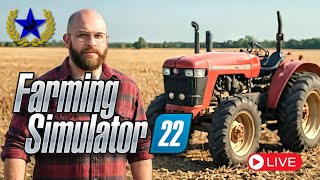 Farming Simulator 22 Livestream Mastering the Fields [upl. by Alleinnad]