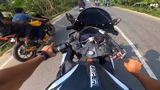 Unlimited ভরাভরি  Gsxr Vs Gpx Vs Sf  Crazy bike Ride [upl. by Irved935]