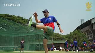 Day 1 of RCB Camp  IPL 2024  Bold Diaries [upl. by Ahsaten]