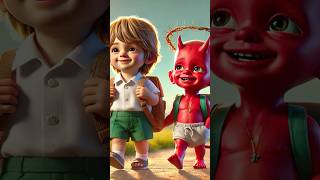 What if Jesus and the cute devil went to school edit fe shorts jesus devil [upl. by Islehc]