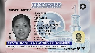 Tennessee unveils brand new license design [upl. by Namref]