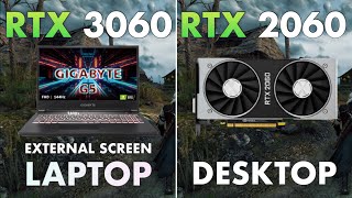 RTX 3060 LAPTOP Vs RTX 2060 DESKTOP  Quick Comparison [upl. by Hoeve]