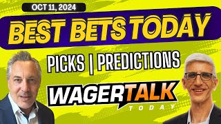 Free Best Bets and Expert Sports Picks  WagerTalk Today  NFL and College Football Picks  101124 [upl. by Terzas]