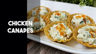 Chicken Canapes  Goan Forminhas [upl. by Culliton966]