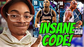 HURRY FREE 100 OVERALL OR DARK MATTER LOCKER CODE IN NBA2k24 MyTeam [upl. by Dichy]