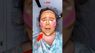 Shocking Makeup Transformation 😱  ‪TheMahbus‬​ viral​ shorts​ [upl. by Enahs]