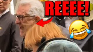 Robert De Niro Has SCREAMING FIT On Set in HILARIOUS VIDEO  Trump BROKE HIM [upl. by Euqinor441]